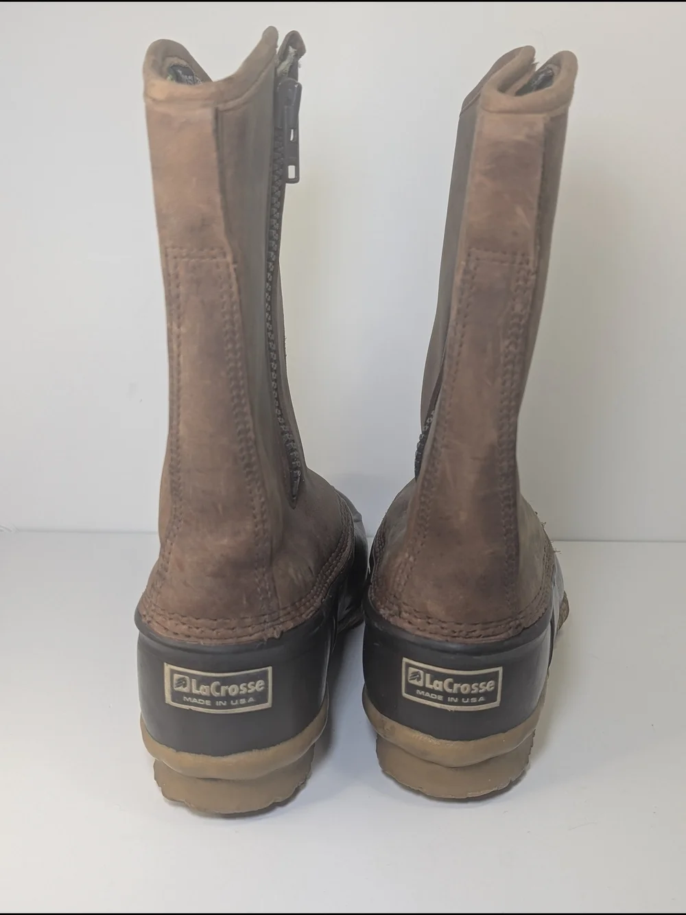 LaCrosse Brown and Black Waterproof Insulated Men's Rain & Snow Boots